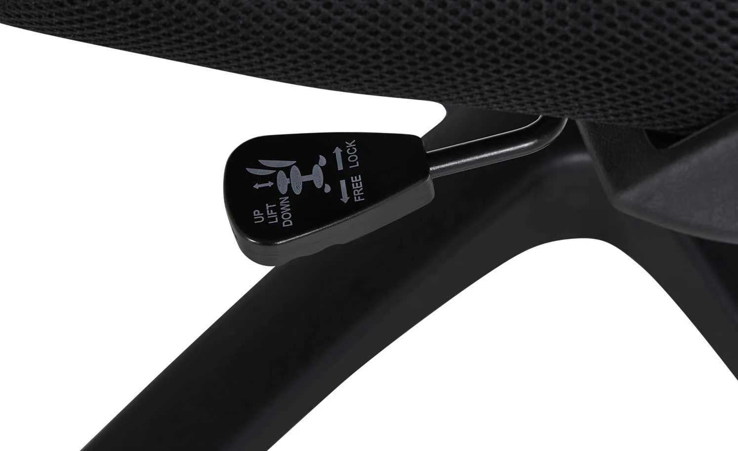 Bürodrehstuhl Günz 2 | Schwarz / Weiß 11 Bürodrehstuhl Günz 2 | Schwarz / Weiß – Bild 9