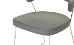 Connubia Kufenstuhl Leder New York | Grau -SitzWerk Verkaufsgeschäft 11308559 4 202110201248