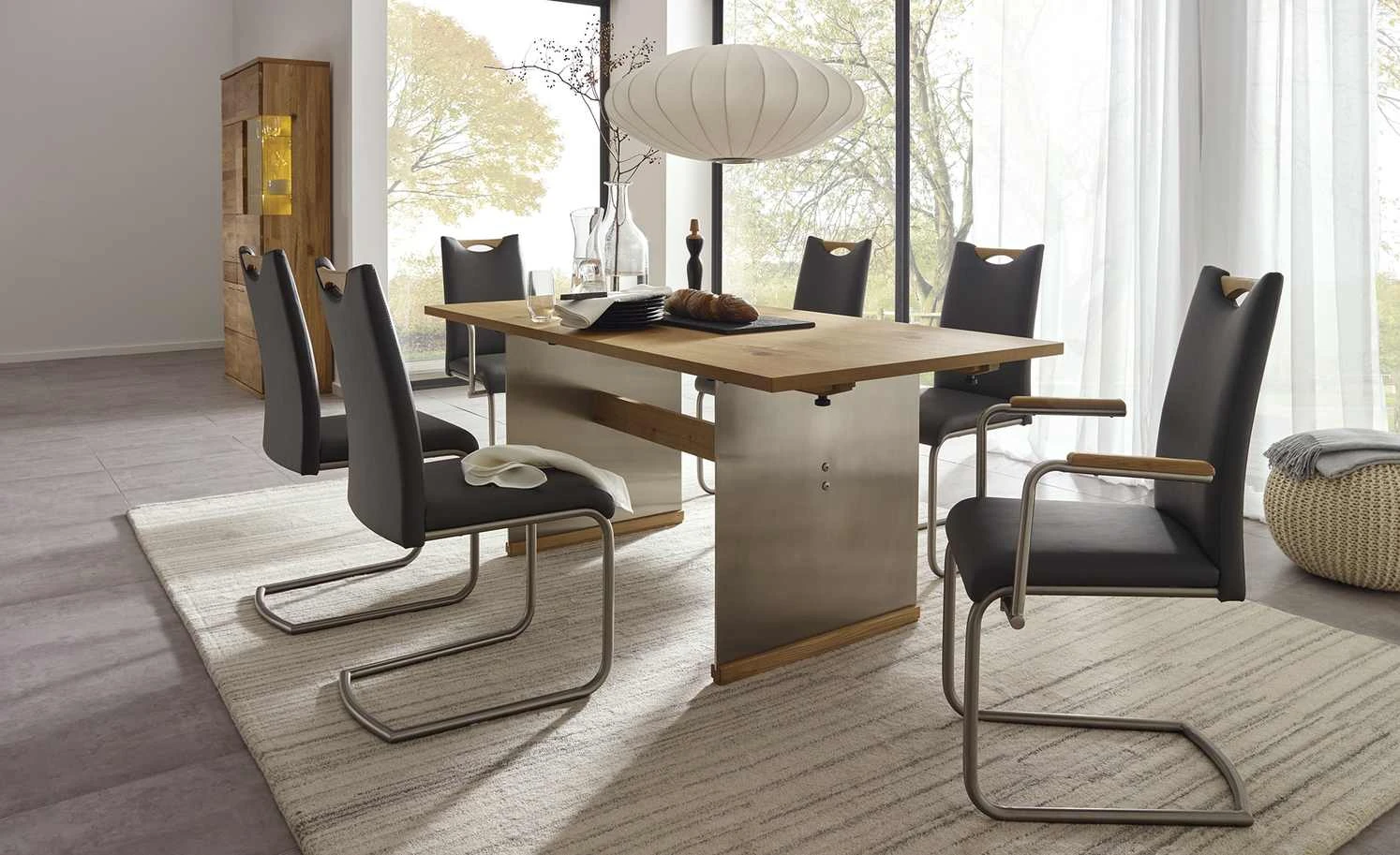 Wohnwert Freischwinger Paavo | Fango (Anthrazit) Nein 5 Wohnwert Freischwinger Paavo | Fango (Anthrazit) Nein – Bild 3