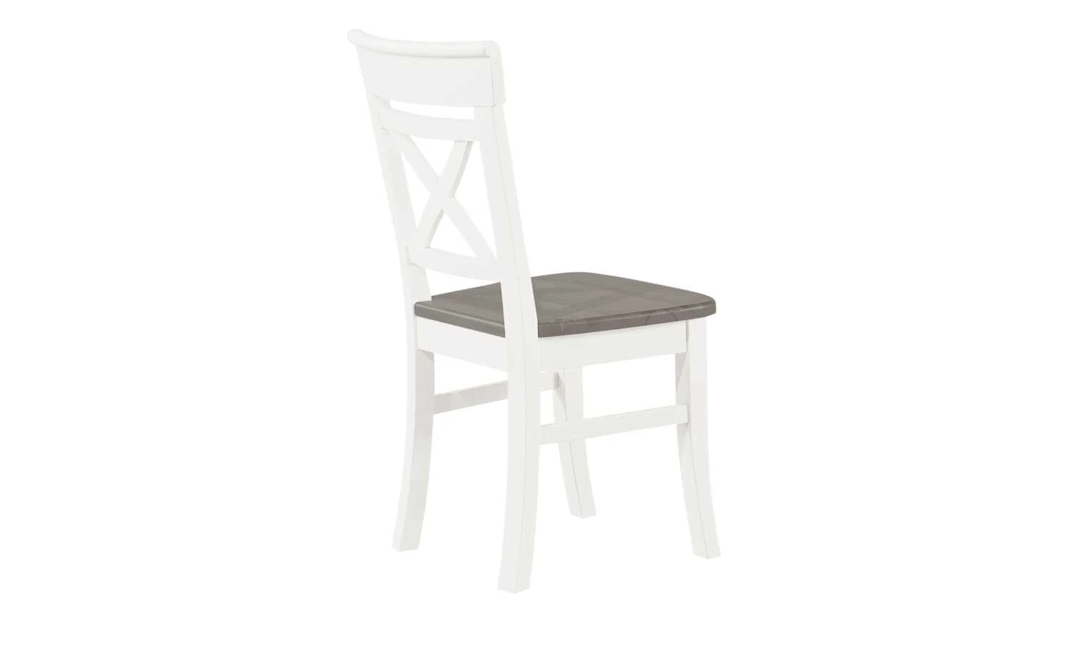 maison bleue Holzstuhl massiv Florian | Weiß / Grau Nein 12 maison bleue Holzstuhl massiv Florian | Weiß / Grau Nein – Bild 10