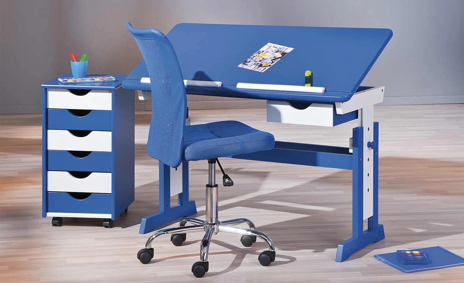 Drehstuhl Ill | Blau 3 Drehstuhl Ill | Blau