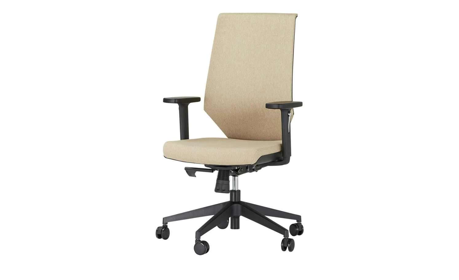 Bürodrehstuhl Zala | Beige 4 Bürodrehstuhl Zala | Beige – Bild 2