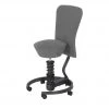 Aeris Drehhocker mit Lehne Swopper | Grau / Schwarz Federbein Standard (für Körpergewicht von 50-120 kg) -SitzWerk Verkaufsgeschäft 11353041 13 202105102233
