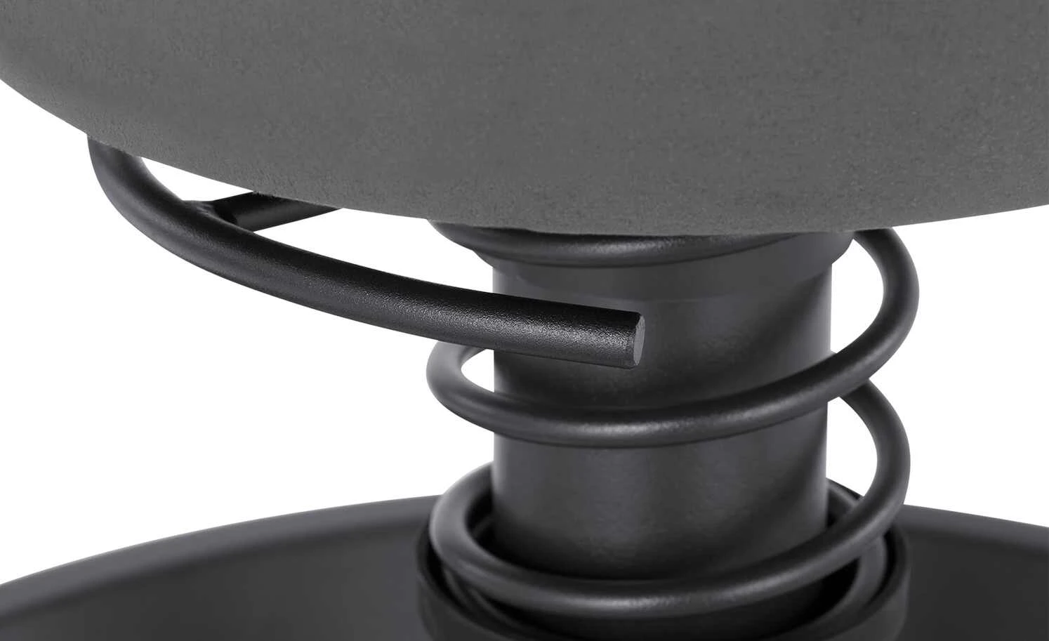 Aeris Drehhocker mit Lehne Swopper | Grau / Schwarz Federbein Standard (für Körpergewicht von 50-120 kg) 7 Aeris Drehhocker mit Lehne Swopper | Grau / Schwarz Federbein Standard (für Körpergewicht von 50-120 kg) – Bild 5