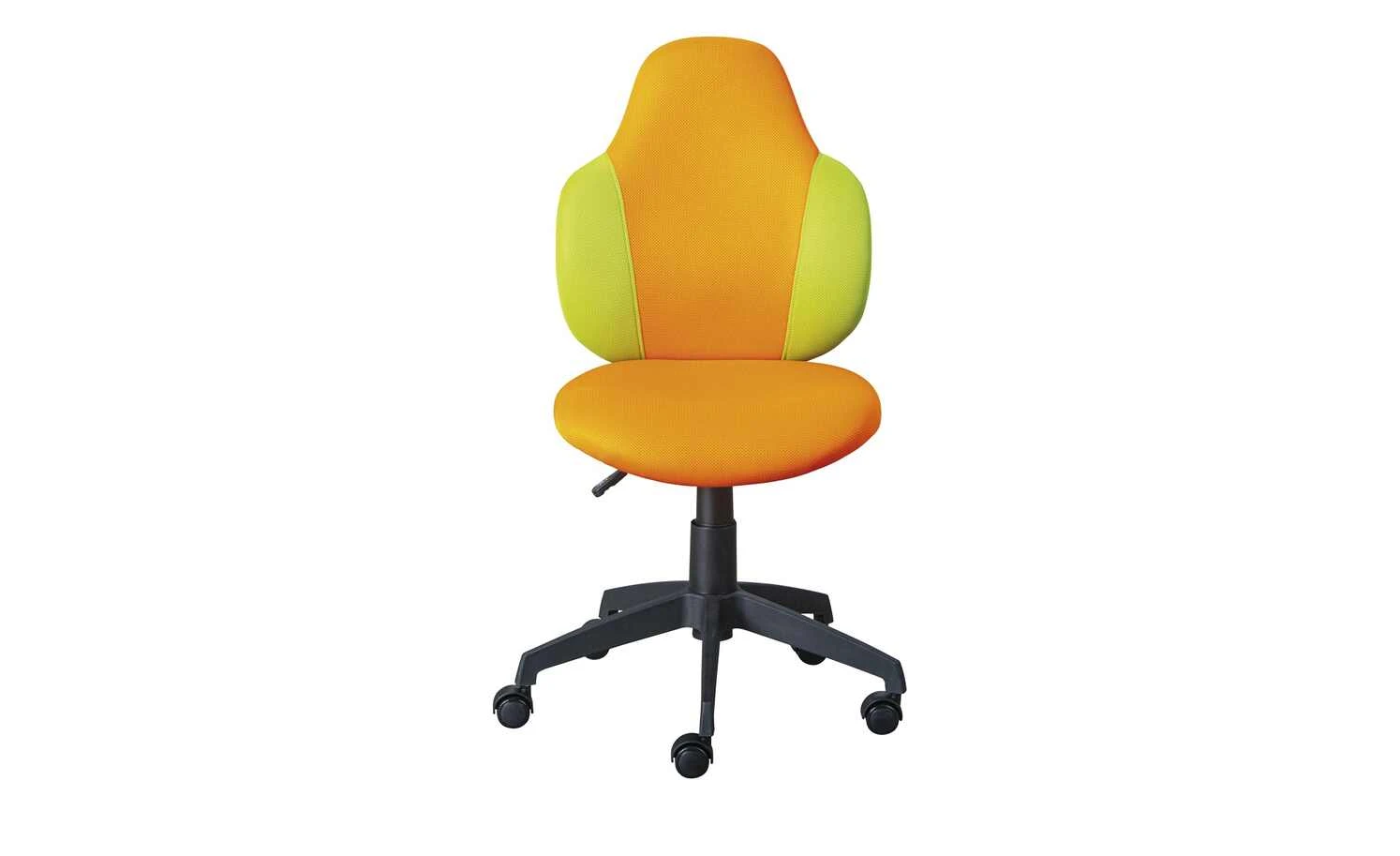 Kinder- und Jugenddrehstuhl Jade | Orange / Grün 4 Kinder- und Jugenddrehstuhl Jade | Orange / Grün – Bild 2