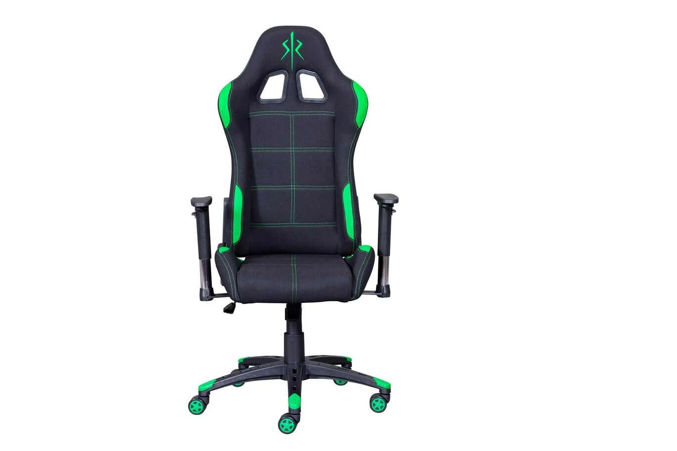 Drehstuhl Gaming Green | Schwarz/ Absetzung Grün 3 Drehstuhl Gaming Green | Schwarz/ Absetzung Grün