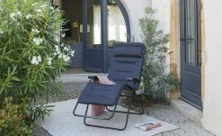 Lafuma Relaxsessel RSX Clip XL Air Comfort | Acier (Stahlgrau)