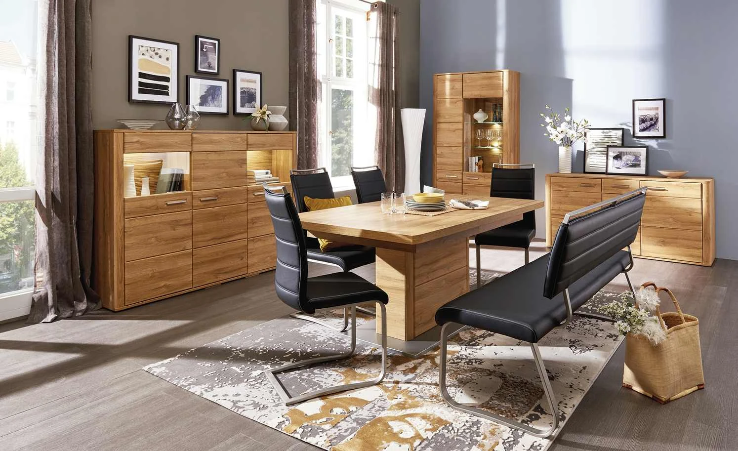 uno Kunstleder-Freischwinger Edita | Schwarz 4 uno Kunstleder-Freischwinger Edita | Schwarz – Bild 2