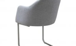 Woodford Polsterstuhl mit Armlehne Vilo | Silbergrau Freischwinger – Edelstahl 11 Woodford Polsterstuhl mit Armlehne Vilo | Silbergrau Freischwinger – Edelstahl -SitzWerk Verkaufsgeschäft 12305736 3 202208251235