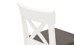 maison bleue Barstuhl Florian | Weiß / Grau ca. 74,5 cm -SitzWerk Verkaufsgeschäft 12307039 2 202108131411