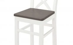 maison bleue Barstuhl Florian | Weiß / Grau ca. 74,5 cm -SitzWerk Verkaufsgeschäft 12307039 3 202108131411