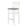 maison bleue Barstuhl Florian | Weiß / Grau ca. 74,5 cm 1 maison bleue Barstuhl Florian | Weiß / Grau ca. 74,5 cm -SitzWerk Verkaufsgeschäft 12307039 7 202108131411