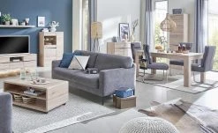 Schwingstuhl Tamme | Grau silberfarben