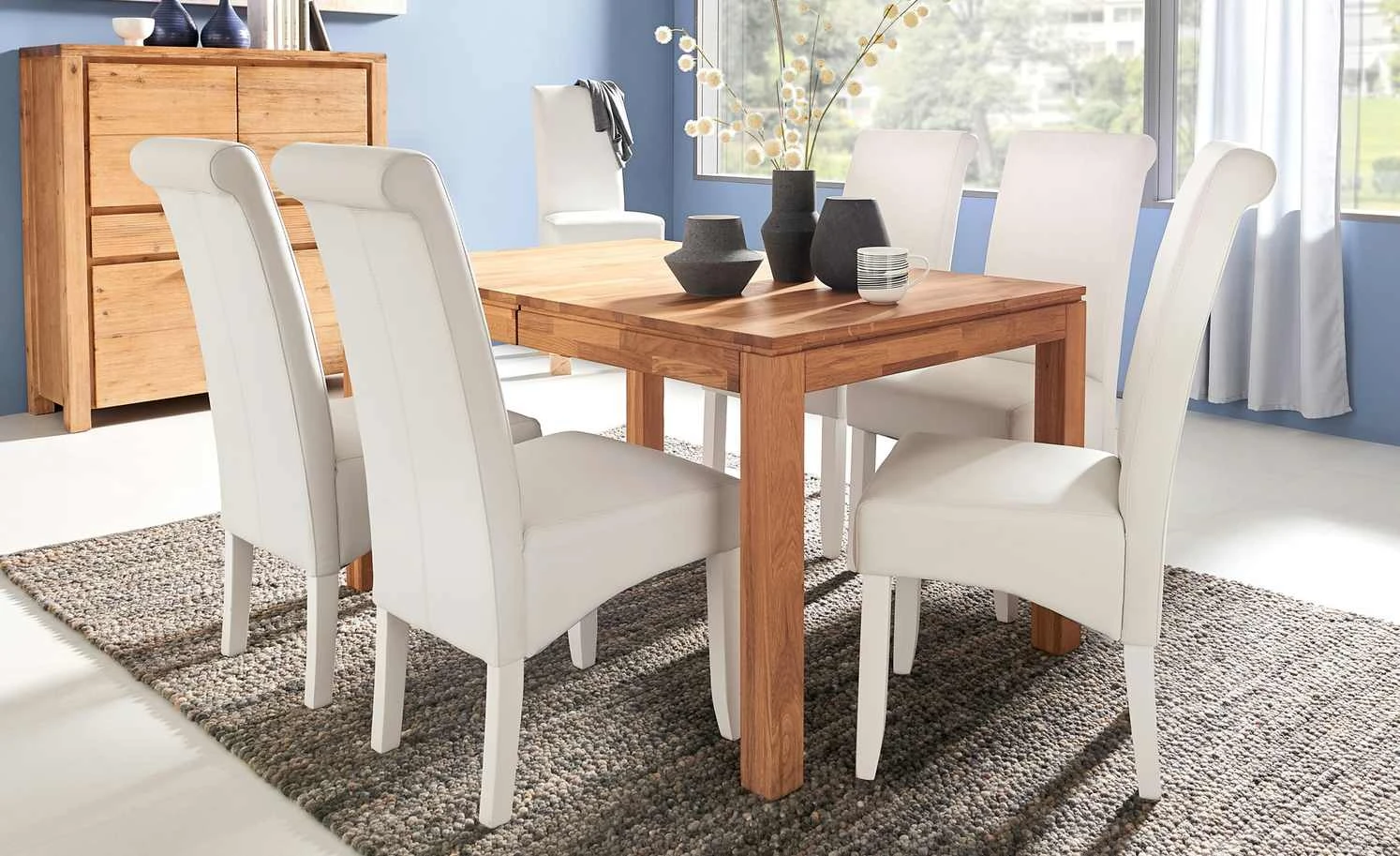 Polsterstuhl Gasparo | Weiß 3 Polsterstuhl Gasparo | Weiß