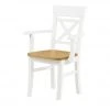 maison bleue Holzstuhl massiv Florian | Weiß / laugenfarben Ja -SitzWerk Verkaufsgeschäft 12314405 3 202108131411