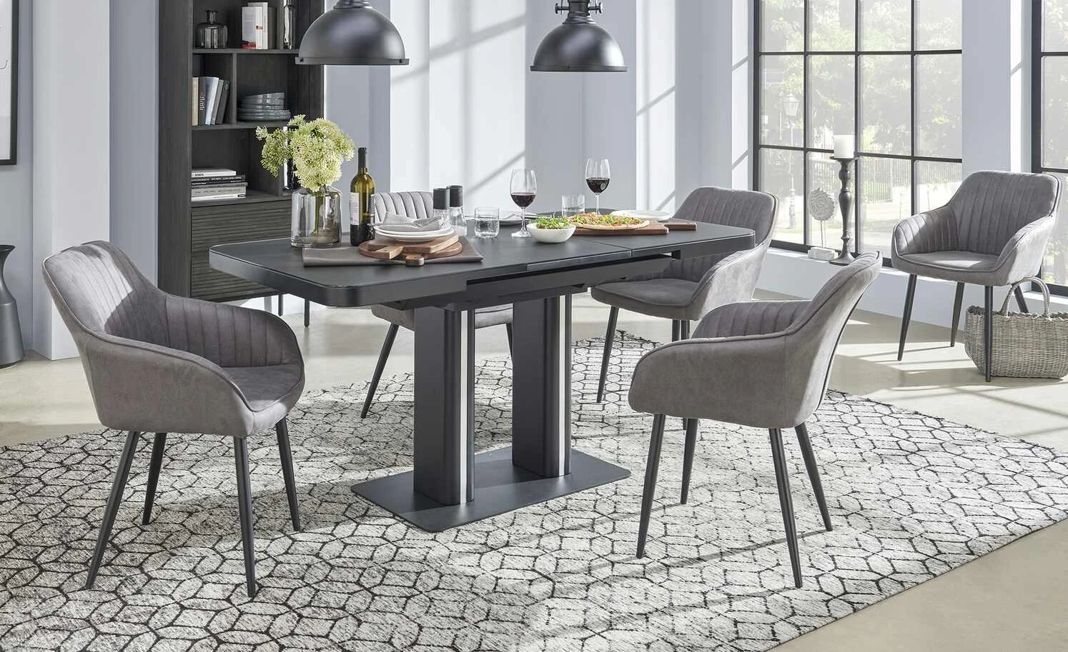 Schalenstuhl Thore | Grau 5 Schalenstuhl Thore | Grau – Bild 3