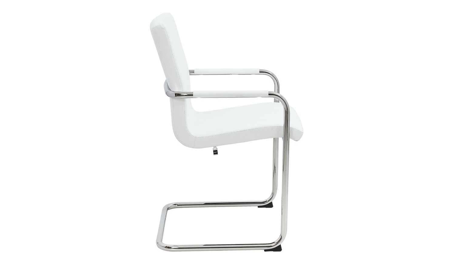 now! by hülsta Freischwinger, 2er-Set Now! Dining S 17 | Weiß 2 Stühle 4 now! by hülsta Freischwinger, 2er-Set Now! Dining S 17 | Weiß 2 Stühle – Bild 2