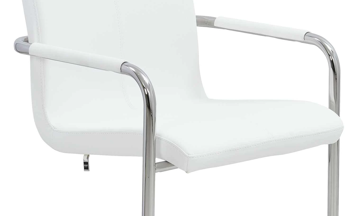 now! by hülsta Freischwinger, 2er-Set Now! Dining S 17 | Weiß 2 Stühle 5 now! by hülsta Freischwinger, 2er-Set Now! Dining S 17 | Weiß 2 Stühle – Bild 3