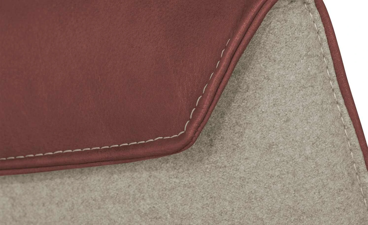 KOINOR Armlehnstuhl Leder Schwof | Chilli (Rot) / Beige Ja 5 KOINOR Armlehnstuhl Leder Schwof | Chilli (Rot) / Beige Ja – Bild 3