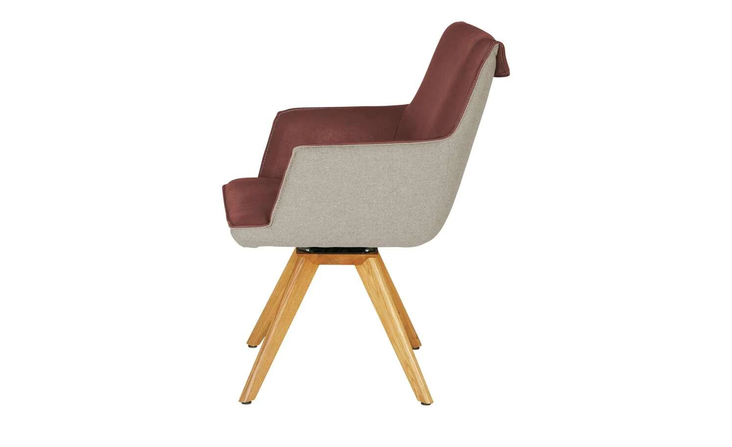 KOINOR Armlehnstuhl Leder Schwof | Chilli (Rot) / Beige Ja 14 KOINOR Armlehnstuhl Leder Schwof | Chilli (Rot) / Beige Ja – Bild 12