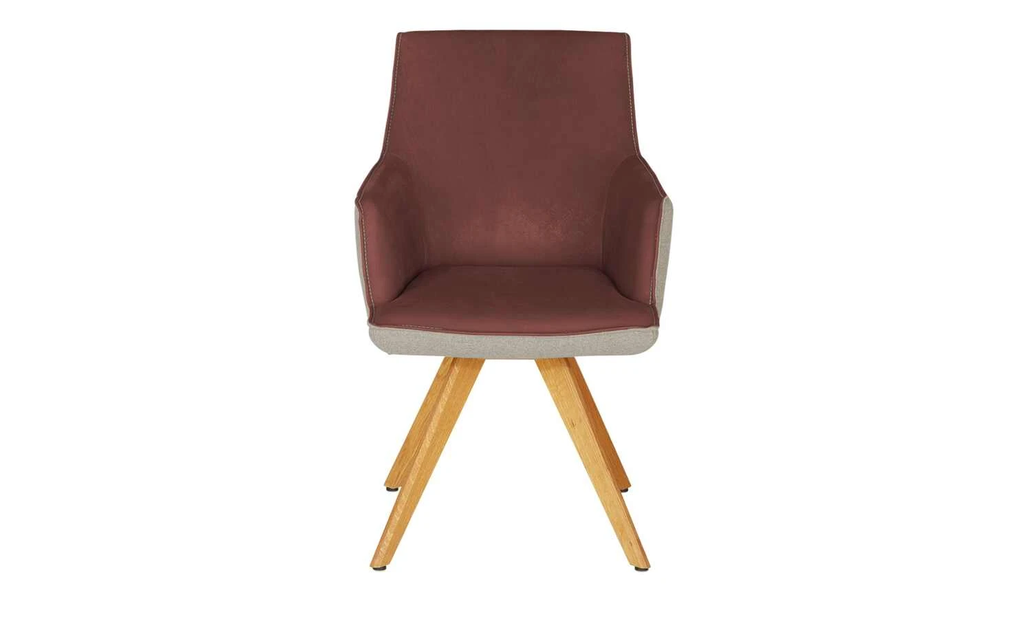 KOINOR Armlehnstuhl Leder Schwof | Chilli (Rot) / Beige Ja 10 KOINOR Armlehnstuhl Leder Schwof | Chilli (Rot) / Beige Ja – Bild 8