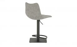 Barhocker MyToby | Lichtgrau Schwarz eckiger Bodenteller -SitzWerk Verkaufsgeschäft 13304602 11 202005052236