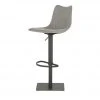 Barhocker MyToby | Lichtgrau Schwarz eckiger Bodenteller -SitzWerk Verkaufsgeschäft 13304602 9 202005052236