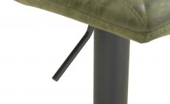 Barhocker MyToby | Moosgrün Schwarz eckiger Bodenteller -SitzWerk Verkaufsgeschäft 13304605 7 202002252238