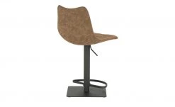 Barhocker MyToby | Terrabraun Schwarz eckiger Bodenteller -SitzWerk Verkaufsgeschäft 13304606 11 202005052236