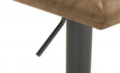 Barhocker MyToby | Terrabraun Schwarz eckiger Bodenteller -SitzWerk Verkaufsgeschäft 13304606 4 202005052236