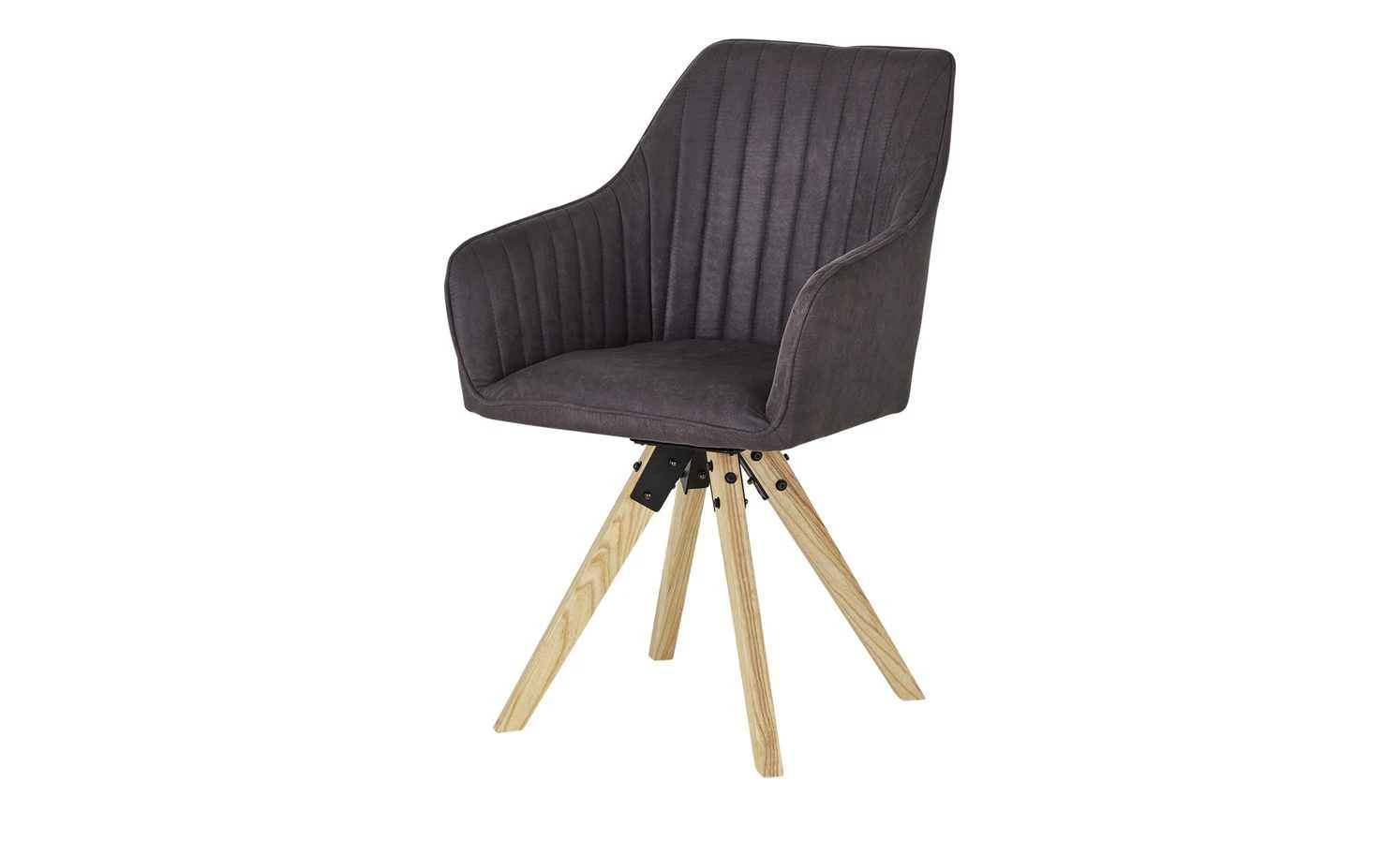 Polsterstuhl Benito | Dunkelgrau 4 Polsterstuhl Benito | Dunkelgrau – Bild 2