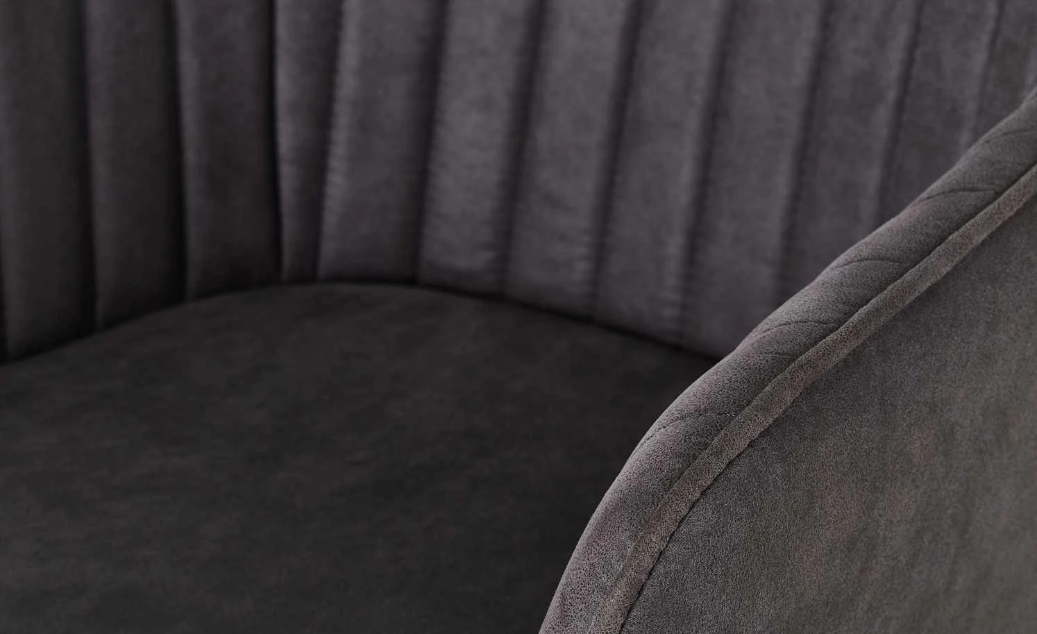 Polsterstuhl Benito | Dunkelgrau 9 Polsterstuhl Benito | Dunkelgrau – Bild 7