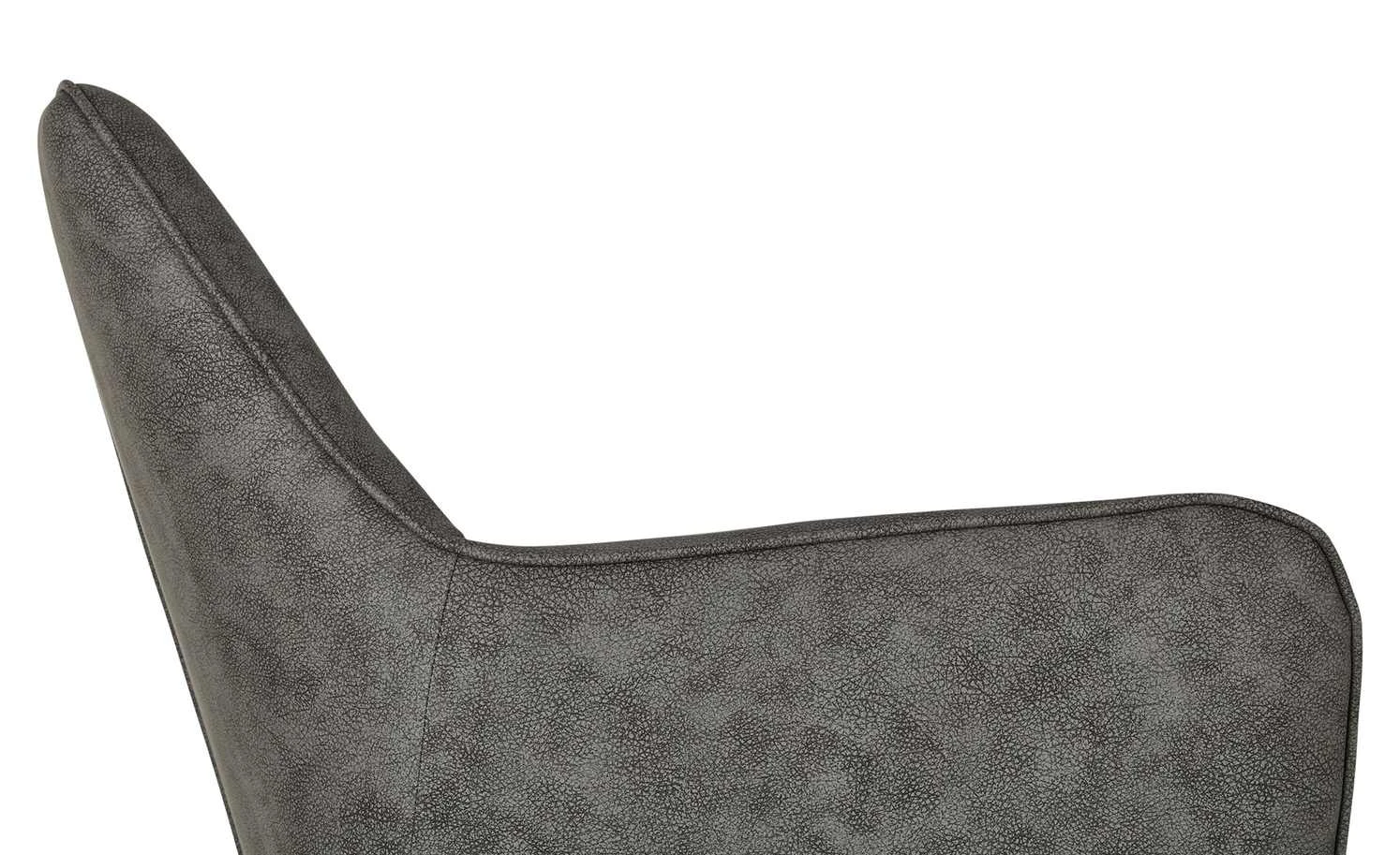 uno Polsterstuhl mit Armlehne Ilvie | Grau 8 uno Polsterstuhl mit Armlehne Ilvie | Grau – Bild 6