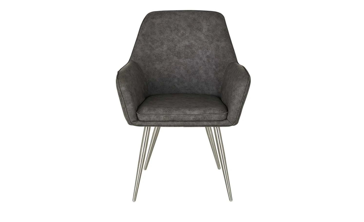 uno Polsterstuhl mit Armlehne Ilvie | Grau 10 uno Polsterstuhl mit Armlehne Ilvie | Grau – Bild 8