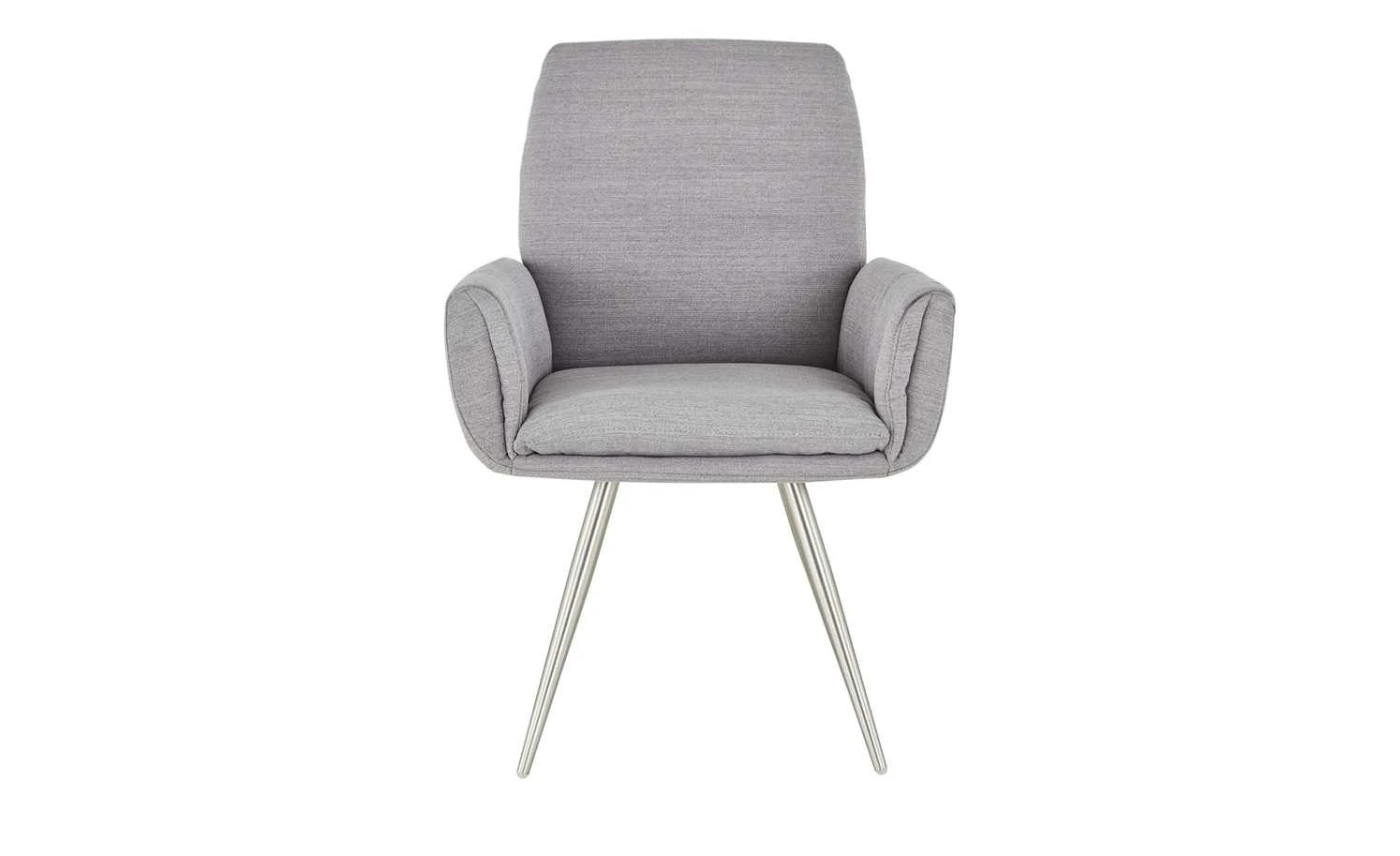 uno Polsterstuhl mit Armlehne Ilka | Grau 8 uno Polsterstuhl mit Armlehne Ilka | Grau – Bild 6