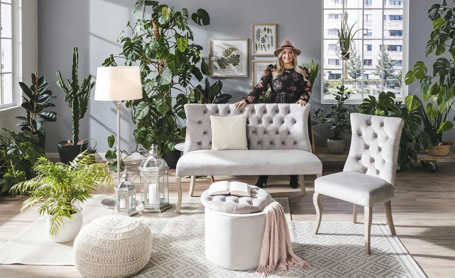 Collection by citamaass Polsterstuhl Felicita | Grau ohne Armlehne 6 Collection by citamaass Polsterstuhl Felicita | Grau ohne Armlehne – Bild 4