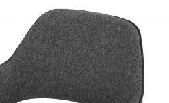 Polsterstuhl mit Armlehne Lavall | Charcoal (Anthrazit) Kufenstuhl -SitzWerk Verkaufsgeschäft 13307248 3 202103292234