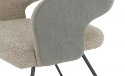 Polsterstuhl mit Armlehne Lavall | Melange (Beige) Kufenstuhl -SitzWerk Verkaufsgeschäft 13307250 3 202104011243