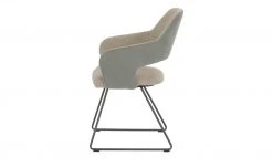 Polsterstuhl mit Armlehne Lavall | Melange (Beige) Kufenstuhl -SitzWerk Verkaufsgeschäft 13307250 8 202104011243