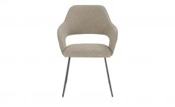 Polsterstuhl mit Armlehne Lavall | Melange (Beige) Kufenstuhl -SitzWerk Verkaufsgeschäft 13307250 9 202104011243