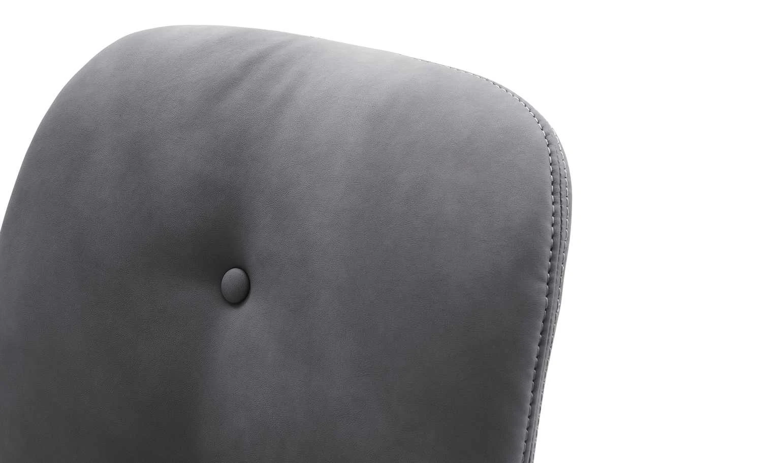 Stuhl Sema | Kufenstuhl mit X-Gestell Ja Grau Anthrazit 4 Stuhl Sema | Kufenstuhl mit X-Gestell Ja Grau Anthrazit – Bild 2