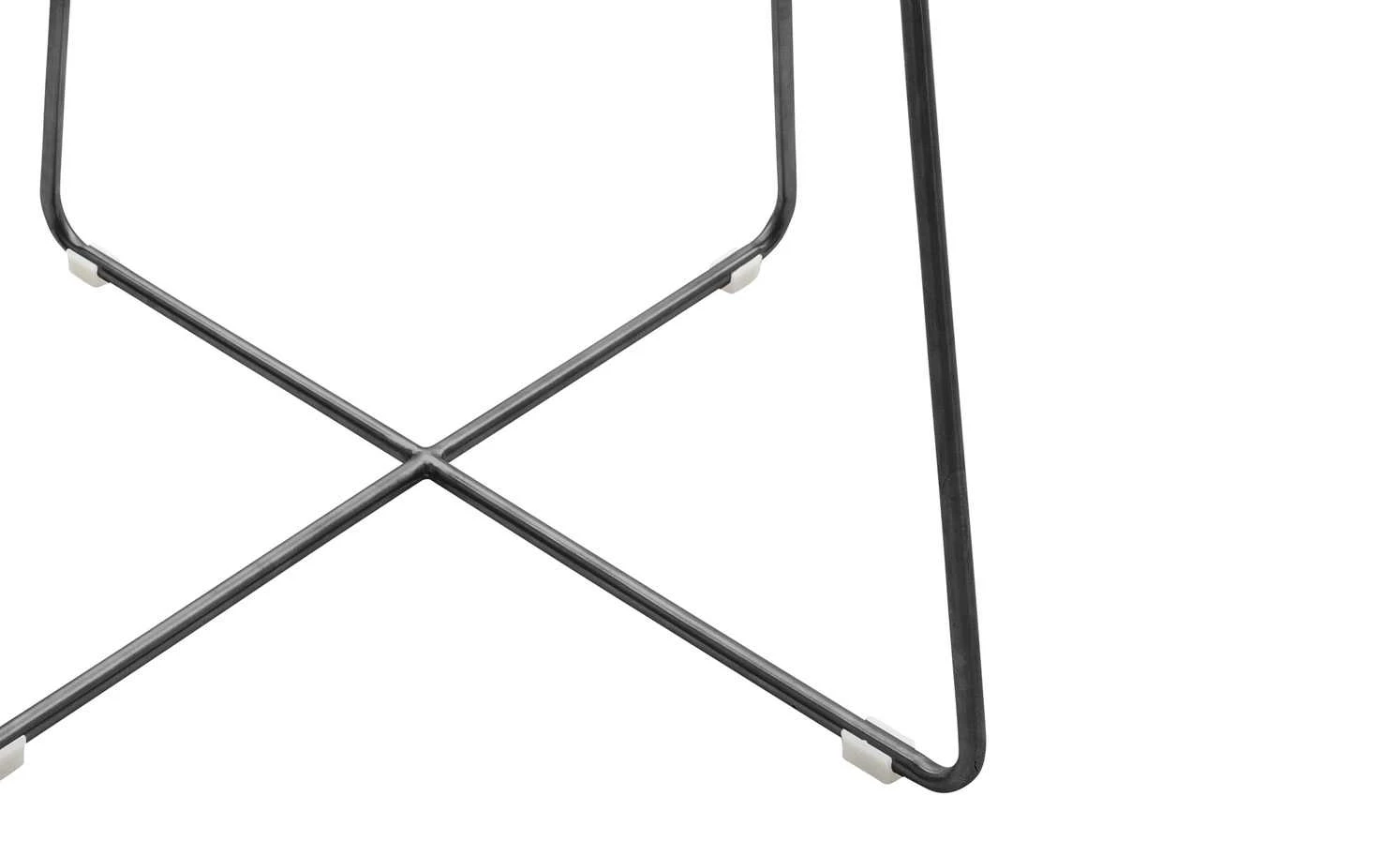 Stuhl Sema | Kufenstuhl mit X-Gestell Ja Grau Anthrazit 5 Stuhl Sema | Kufenstuhl mit X-Gestell Ja Grau Anthrazit – Bild 3