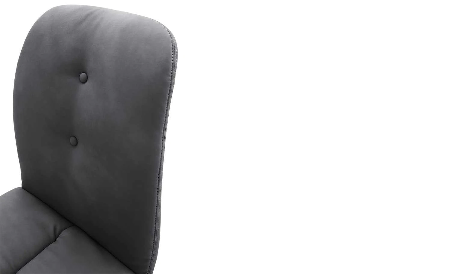 Stuhl Sema | Freischwinger Nein Grau Edelstahl 7 Stuhl Sema | Freischwinger Nein Grau Edelstahl – Bild 5