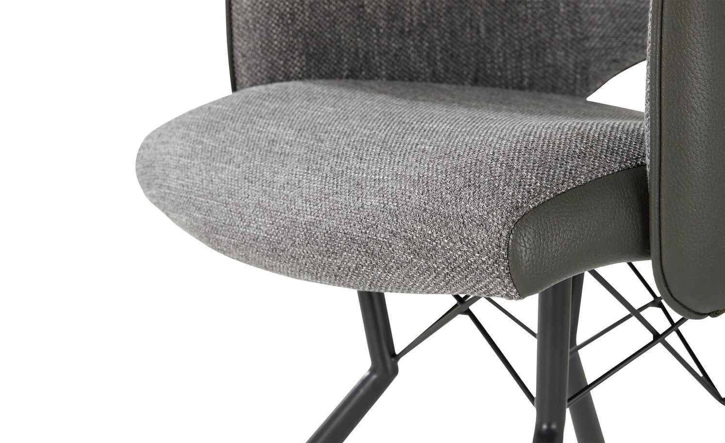 uno Armlehn-Polsterstuhl Vineo | Grau 9 uno Armlehn-Polsterstuhl Vineo | Grau – Bild 7
