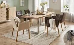 Woodford Leder-Armlehnstuhl Antonia | Avorio (Beige)