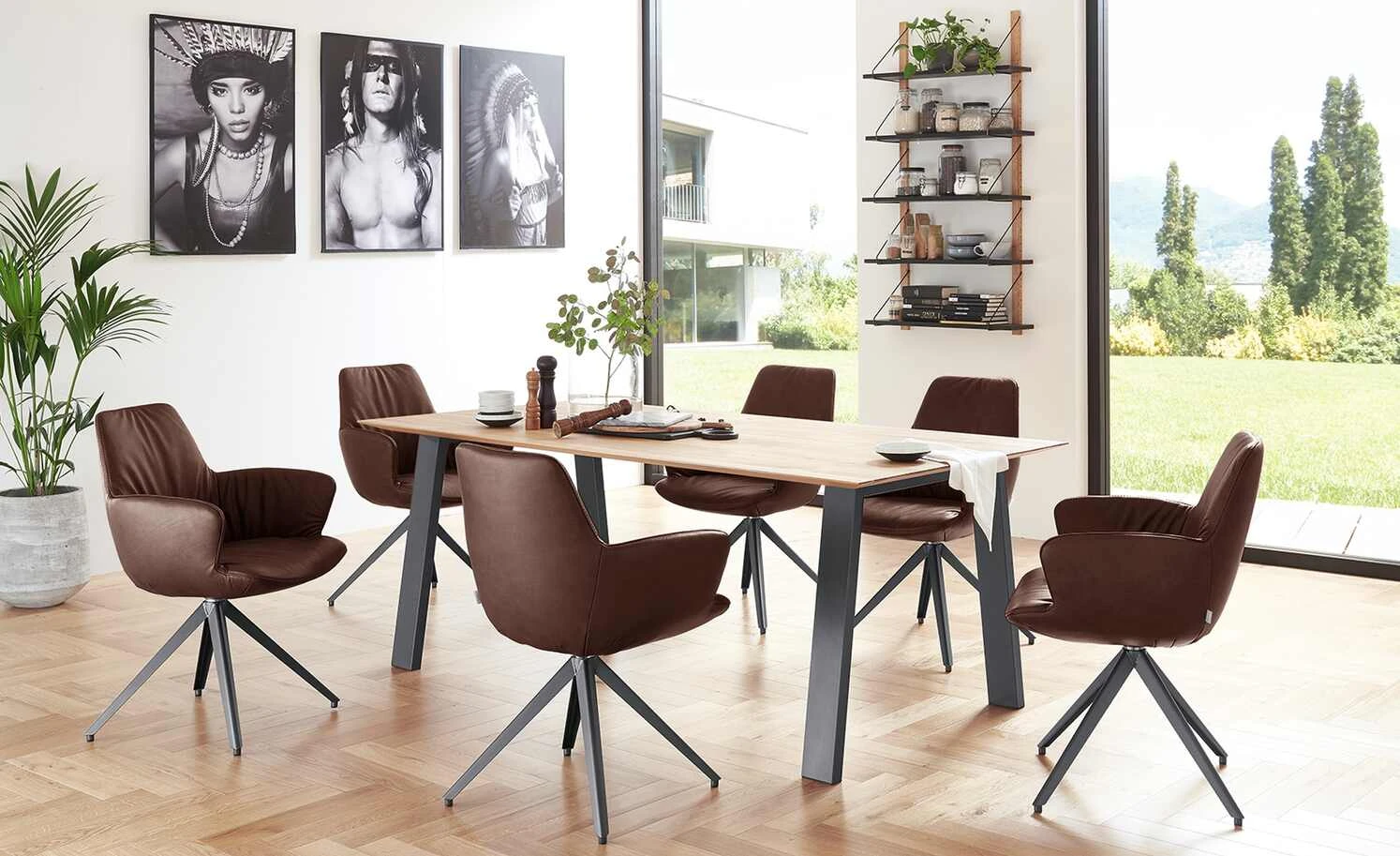 Armlehnstuhl Maple | Cuero (Braun) 3 Armlehnstuhl Maple | Cuero (Braun)