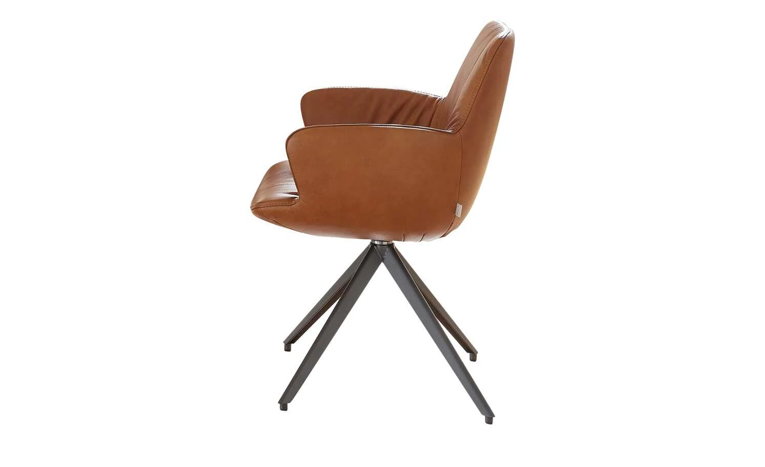 Armlehnstuhl Maple | Cognac (Hellbraun) 5 Armlehnstuhl Maple | Cognac (Hellbraun) – Bild 3