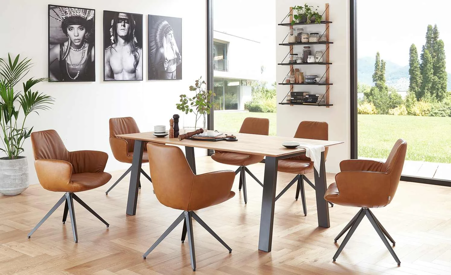 Armlehnstuhl Maple | Cognac (Hellbraun) 3 Armlehnstuhl Maple | Cognac (Hellbraun)