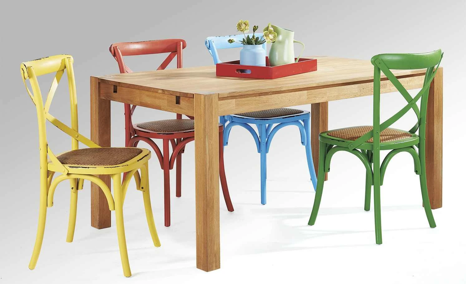 Stuhl im Used-Look Xabi | Grün 5 Stuhl im Used-Look Xabi | Grün – Bild 3