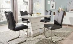 uno Kunstleder-Schwingstuhl Sean | Grau -SitzWerk Verkaufsgeschäft 13313456 3 202107011258